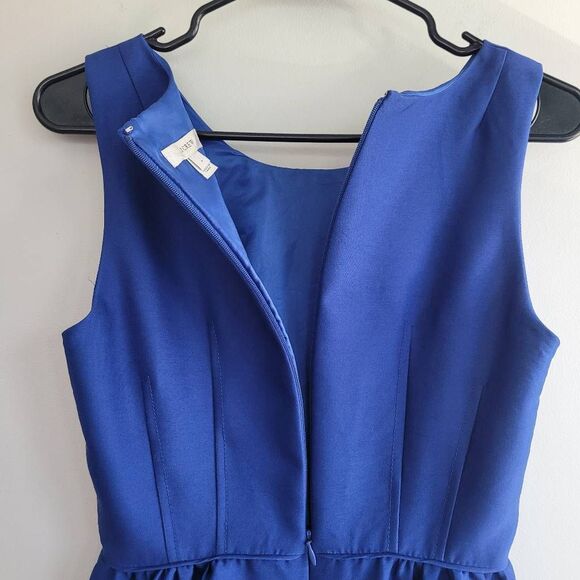 J. Crew Blue Mini Dress - Picture 3 of 8